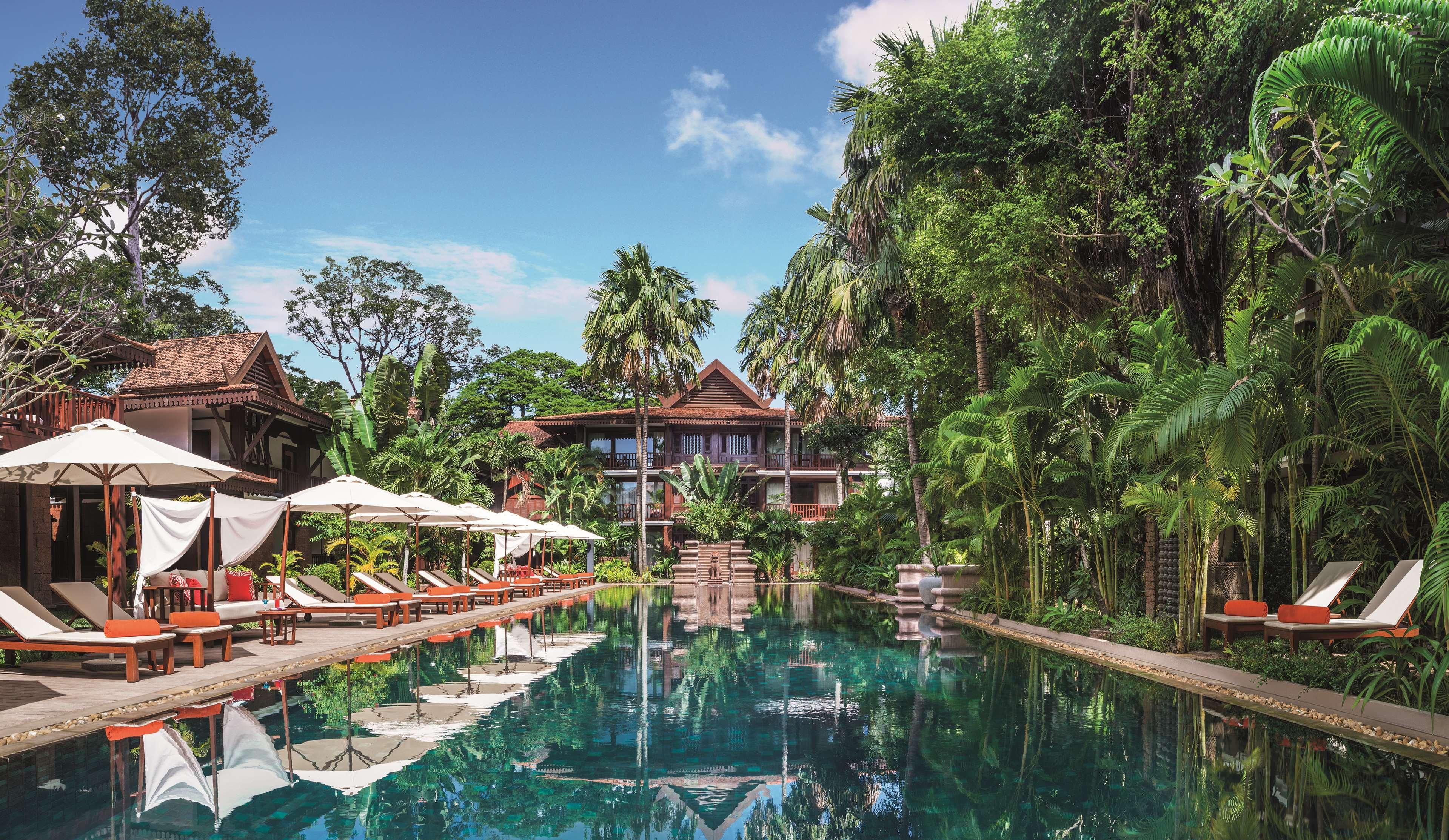 La Residence D'Angkor, A Belmond Hotel, Siem Reap Bagian luar foto