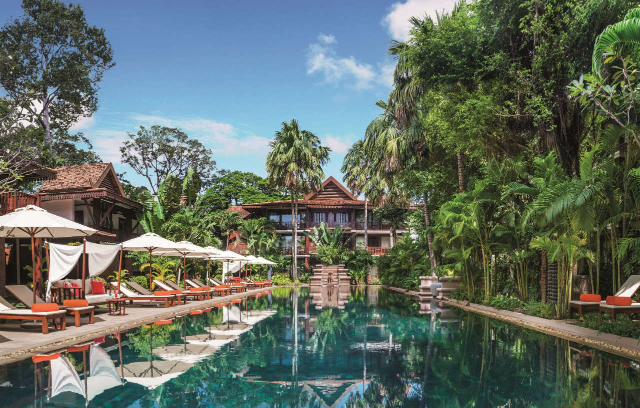 La Residence D'Angkor, A Belmond Hotel, Siem Reap Bagian luar foto